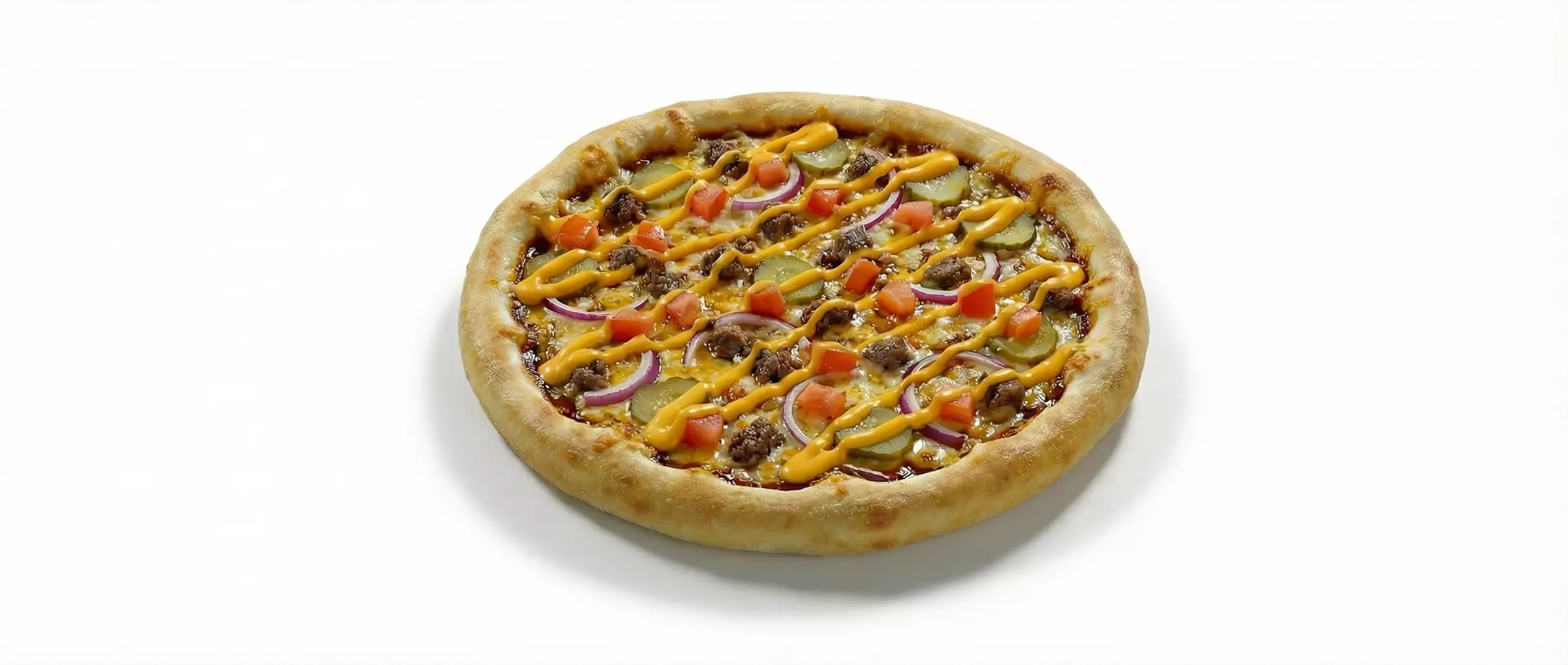 CHEESE BURGER PIZZA
